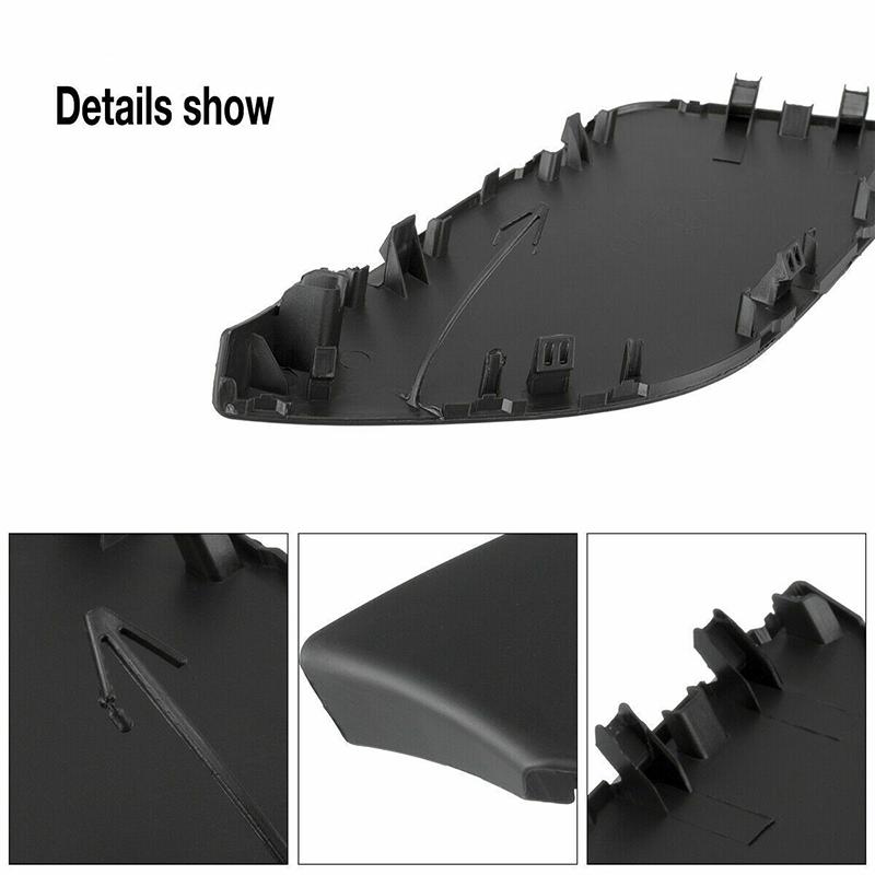 Front Bumper Tow Hook Cover Cap For Nissan Rogue 2017-2019 Auto Replacement Part Trim Black Plastc Exterior Accessorise