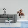 Nordic Resin Knight Figurine Abstract Art Sculpture Acrylic Table Centerpiece Home Office Decoration