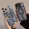 Luxury Circuit Label Phone Case For IPhone 17 17E 16E 16 15 14 13 12 11 Pro Max 16 Plus Bumper Shockproof Hard Cover Cases