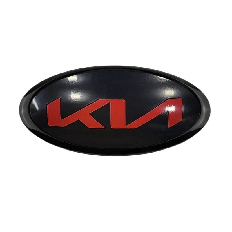 2026 Heißer Autoaufkleber für KIA K5 K7 Picanto Rio Sportage Cerato Soul Sorento Carens CARNIVAL Auto Front Heck Emblem Lenkrad