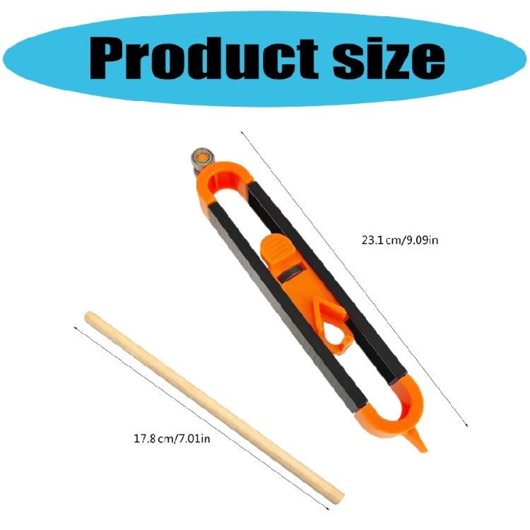 Accuracy Outline Measurer Practical Outline Gauges for Woodworking Crafted from Stable ABS Plastomer for Stable Use