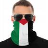Palestine National Flag Bandana Half Coverage Breathable Face-Cover for Cycling Fishing Riding Outdoor Sun Protection Bandana Scarf Accessories