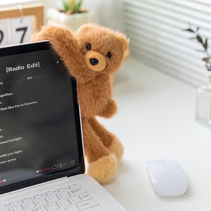 

Плюшевая кукла-магнит на холодильник с длинными лапами - Плюшевый мишка, собака, украшение для машины 30cm (Magnetic Limbs)