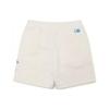 New MLB LIKE Shorts Unisex Ivory White 3ASPL0123-50IVS