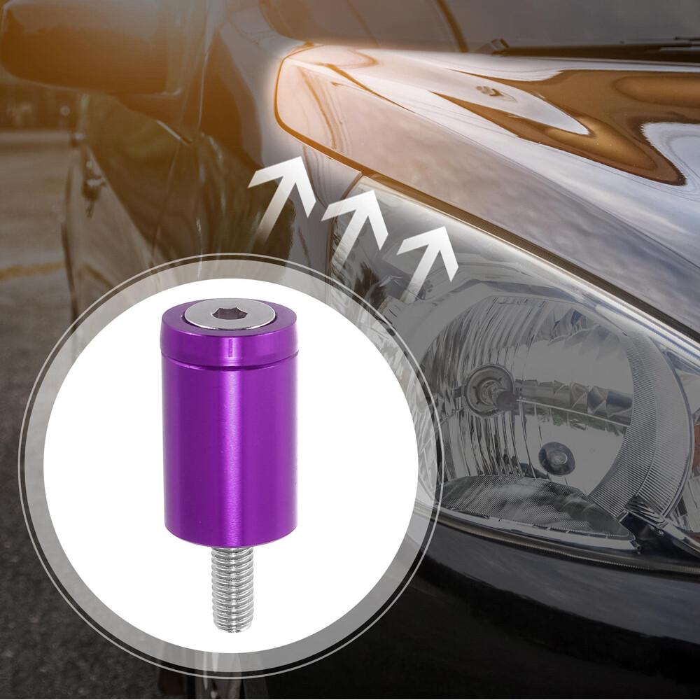 4pcs Purple Universal Engine Hood Vent Spacer Riser Kit for Turbo Motor Swap