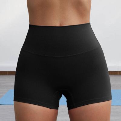 Sicherheitshose für Damen, hohe Elastizität, einfarbig, Spitze, nahtlos, weich, atmungsaktiv, Anti-Belastung, hohe Taille, schnelltrocknender Minirock, Innenshorts