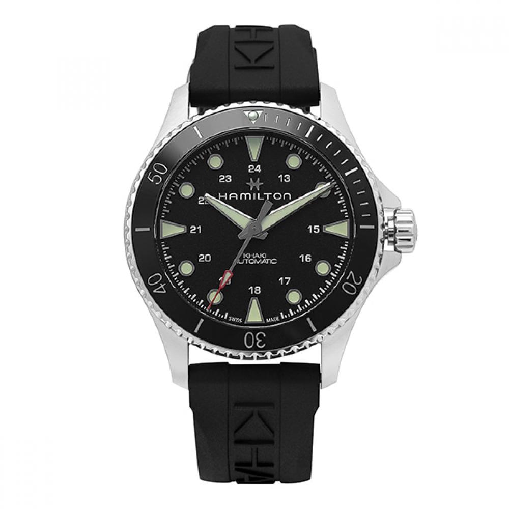 

Hamilton H82515330 Khaki Navy Scuba Men S Urethane Watch H82515330