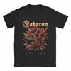 Printed Sabatones Legends Legendary Tour 2026 T Shirt for Men Women  Cotton Tee Shirt Short Sleeve Clothing