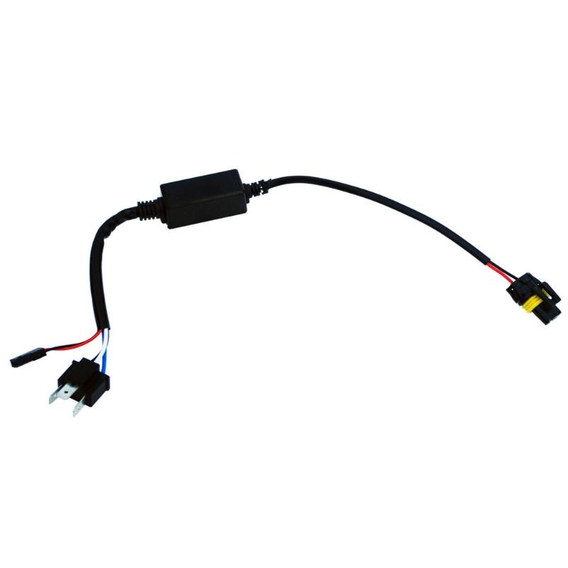 Easy Installation H4 Headlamp Relays Wire Harness Cable To Upgrade Bi LED And Xenon Projector Lens Vehicle Light Systems
