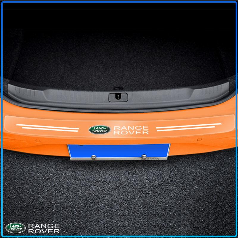 1Pcs Transparent Car Trunk Badge Protective Sticker Car Accessories For Land Rover Freelander 2 L2 L319 L462 LF Range Sport Evoque L322 Discovery 2 3