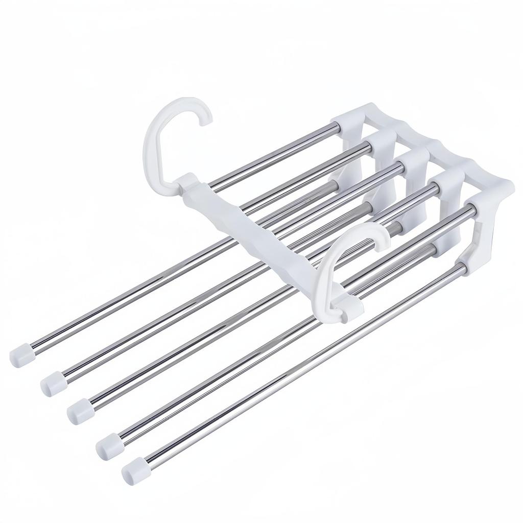 Multifunctional Stainless Steel Pull-out Telescopic Wardrobe Pants Hanger