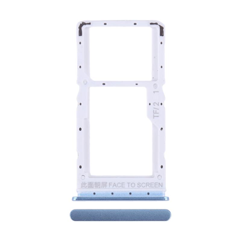 For Xiaomi Poco X5 5G/Redmi Note 12 5G (Global) SIM Card+TF Card Tray Holder Replacement Part (Without Logo)