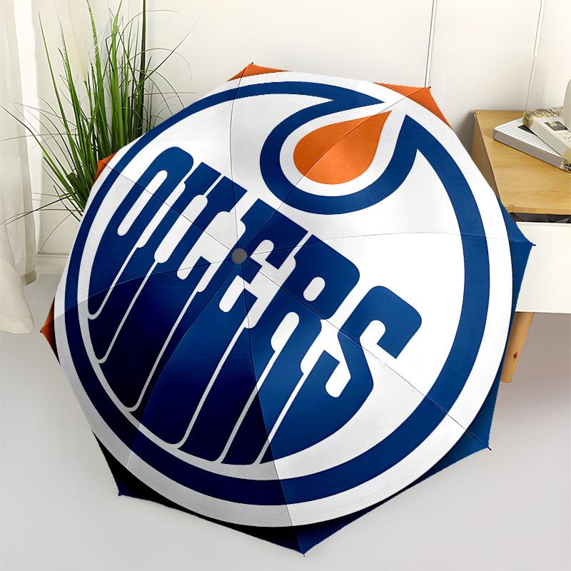

Edmonton Oilers, NHL Automatic Opening and Closing, 8 rib Structure Portable Umbrella, Suitable for Men and Women in All Seasons Perfect Gi