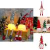 Incredibly Soft Christmas Gnomes With Led Lights Plush Dolls Xmas Ornament