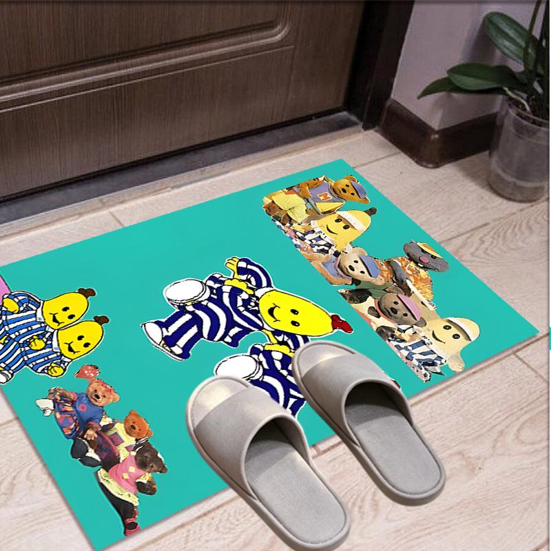 Bananas in Pyjamas Pattern Rug, Indoor/Outdoor Mat, for Picnic, Gameroom, Bedroom, Office, Living Room, Home Decor Carpet, Birthday Gift