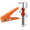 Feb.Heavy Duty Hole Punching Hand Tool Countersink Drill Bit Screw Hole Hat Woodworking Tool Masking Pliers 3.2X8mm