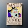 Kreativní magnet s plakátem Wanted z One Piece - Anime Kreslená Dekorace na ledničku & Samolepka na vzkazy