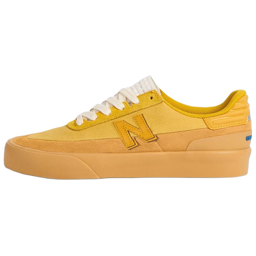 

STONE ISLAND x New Balance Numeric 272 Износостойкие низкие кеды для скейтбординга Унисекс Желтые кроссовки NM272STO 43