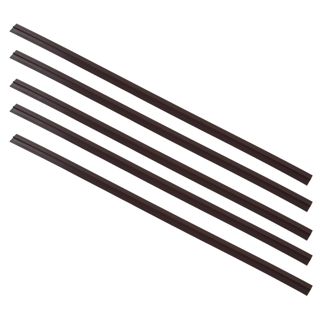 5Pcs Door Soundproofing Tape Waterproof Soundproof 5 Meters Practical Under Door Sealing Strip for Home Hotels