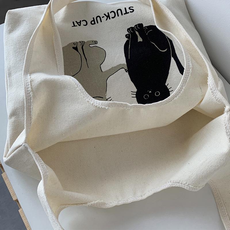 Korean & Japanese Cute Retro Canvas Backpack for Women - Large Capacity, Summer Style