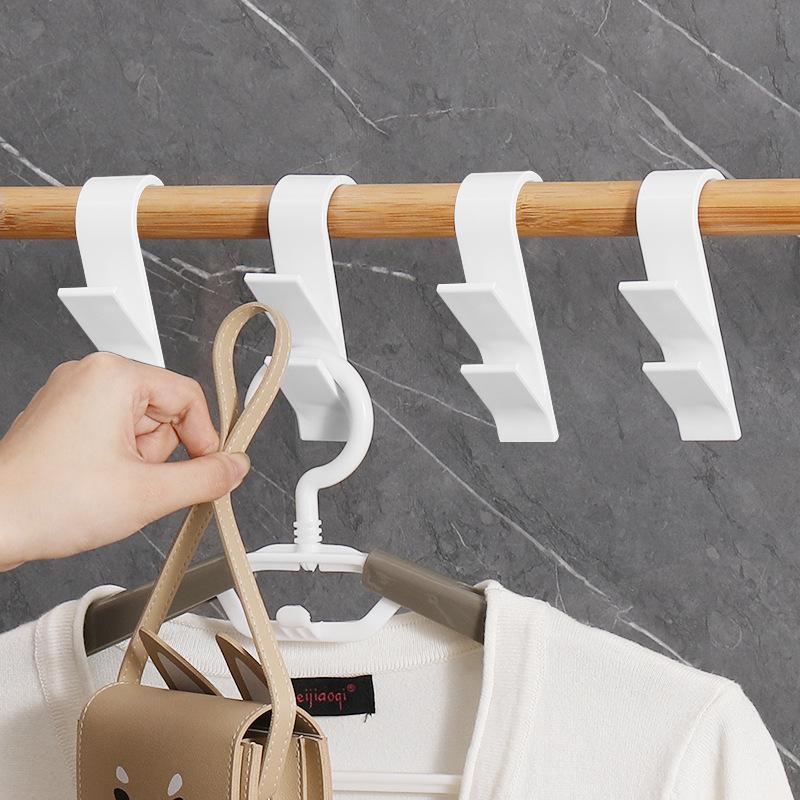 4-Piece Radiator Drying Rack with Towel Rods & Hooks for Kitchen/Bathroom