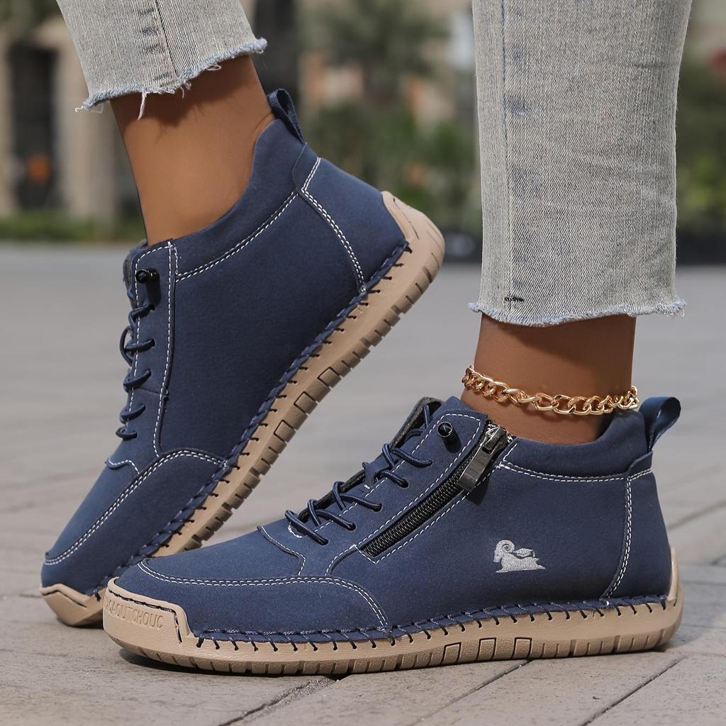 Best-selling Women's Soft-soled Flat Single Shoes for Autumn and Winter Casual Wear