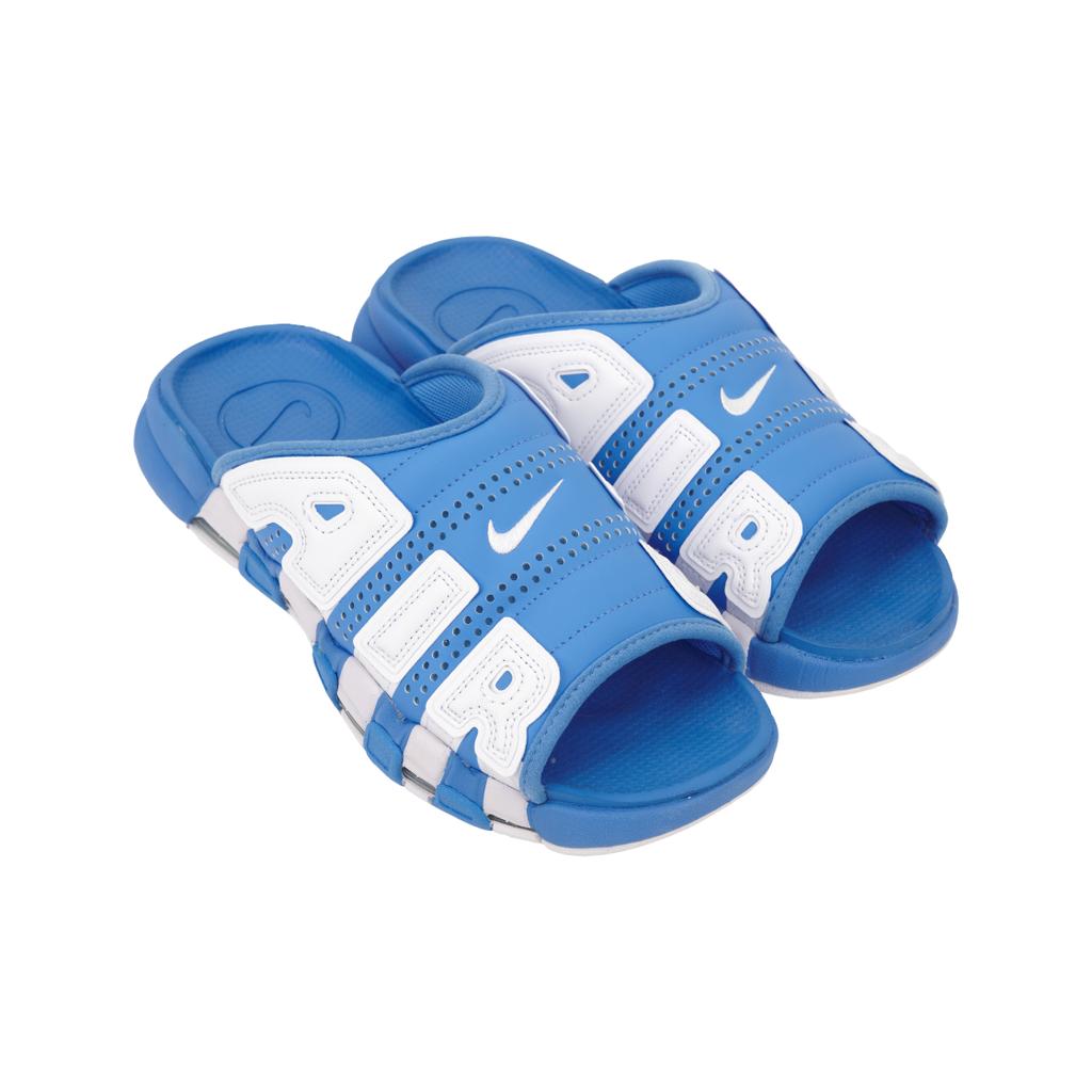 Nike Air More Uptempo Slide UNC Unisex Sneakers Blue University-Blue White FD9883-400
