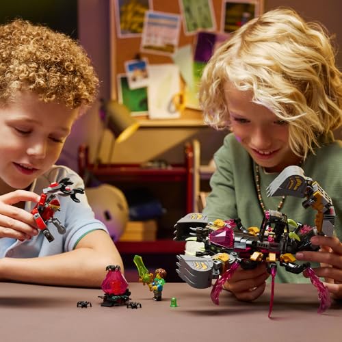 LEGO Dreams Nightmare Skorpion Bagger Spielzeug, Geburtstagsgeschenk, Bausteine, für Jungen und Mädchen, Alter 7, 8 und 9, Grundschüler, Stylisch