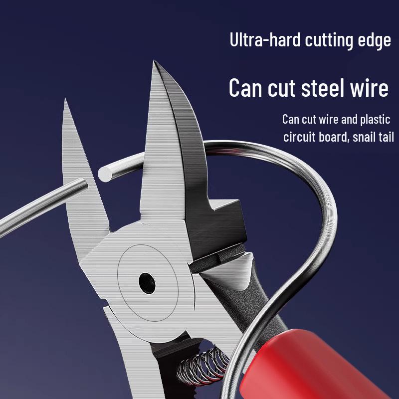 Industrial Grade Electrician's Scissors & Wire Cutting Pliers: 6-Inch & 5-Inch Diagonal Pliers for Hand Tools