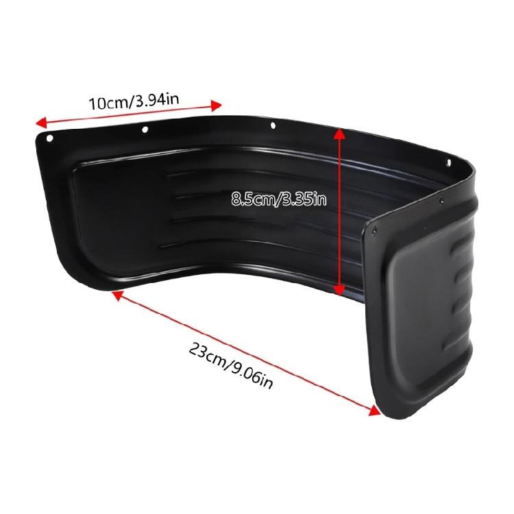 Kryt předního spoileru motocyklu Příslušenství pro úpravu motocyklu Náhradní žebrovaný kryt předního spoileru