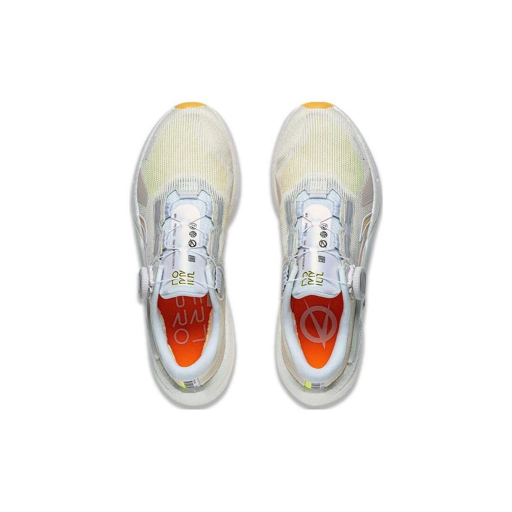 Li Ning Furious Rider 7.0 PRO Abrasion Resistant Breathable Low top Running Shoes Women's White ARZT002-2