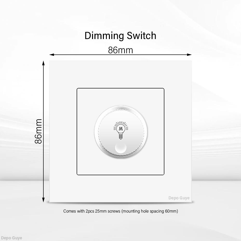 UK 13A Wall Socket with USB Type C 18W Quick Charge Power Outlet,Universal Electrical  Wall Light Switch Dual 3-pin Socket 220V