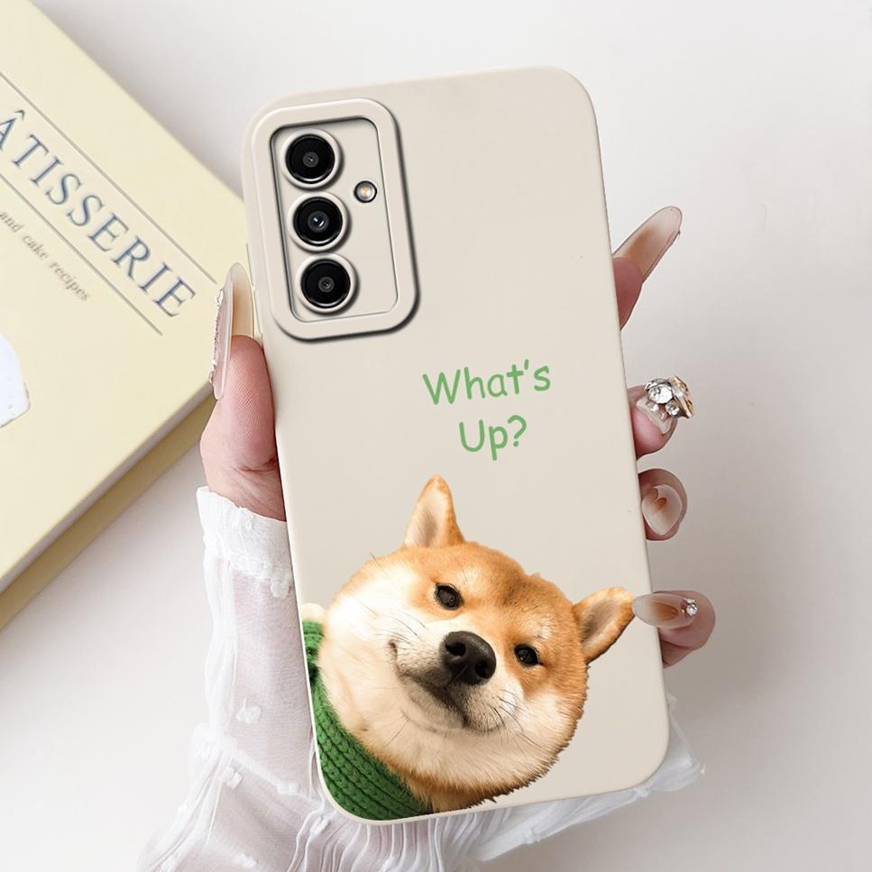 For Samsung Galaxy M52 SM-M526BR Case New Animal Patterns Soft Silicon Cover For Samsung M52 M53 5G" 6.7"Phone Case Funda Bumper
