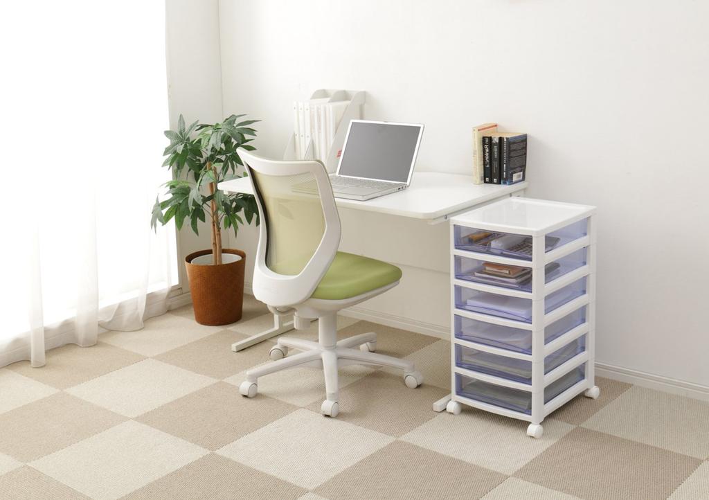 Iris Ohyama Super Clear Chest Blue White/Clear SCE-600