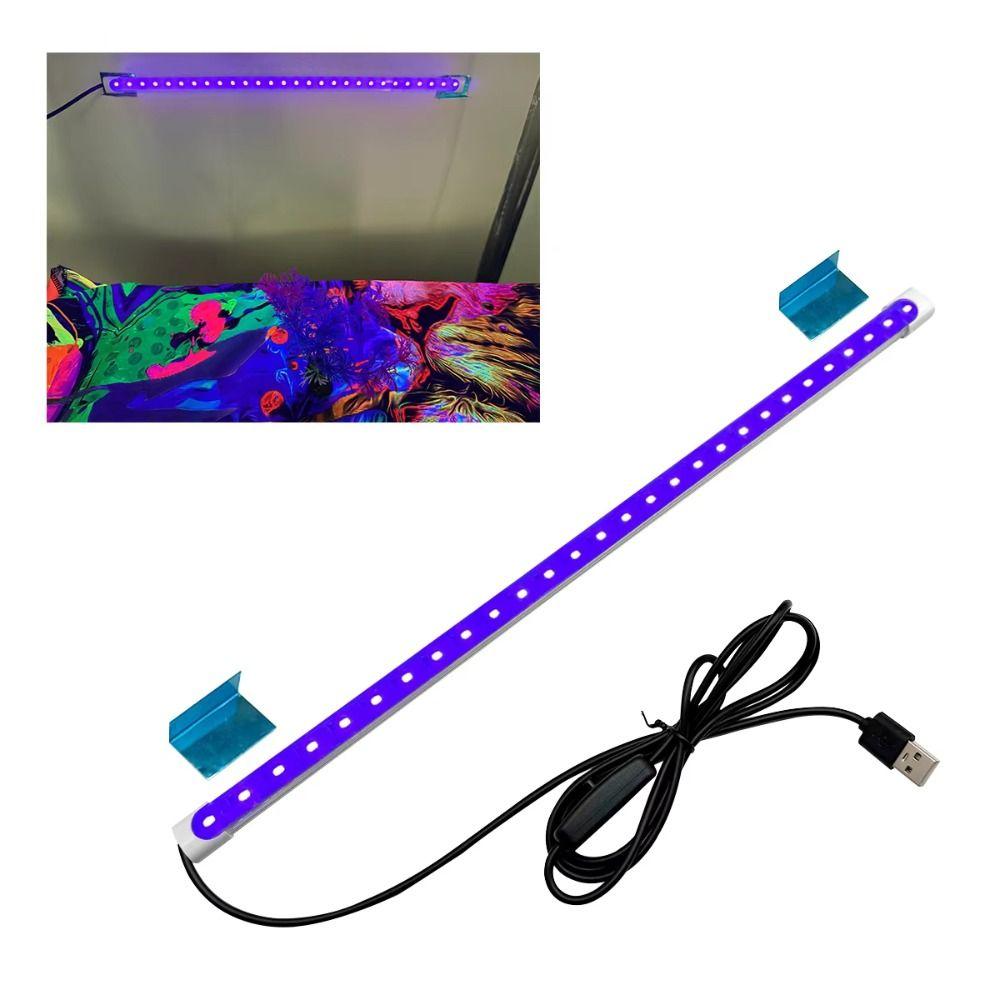 LED-Licht UV-Schwarzlicht Multifunktionale Energiesparende Ultraviolettlampe Wasserdichtes Umgebungsflutlicht Fluoreszierendes Licht