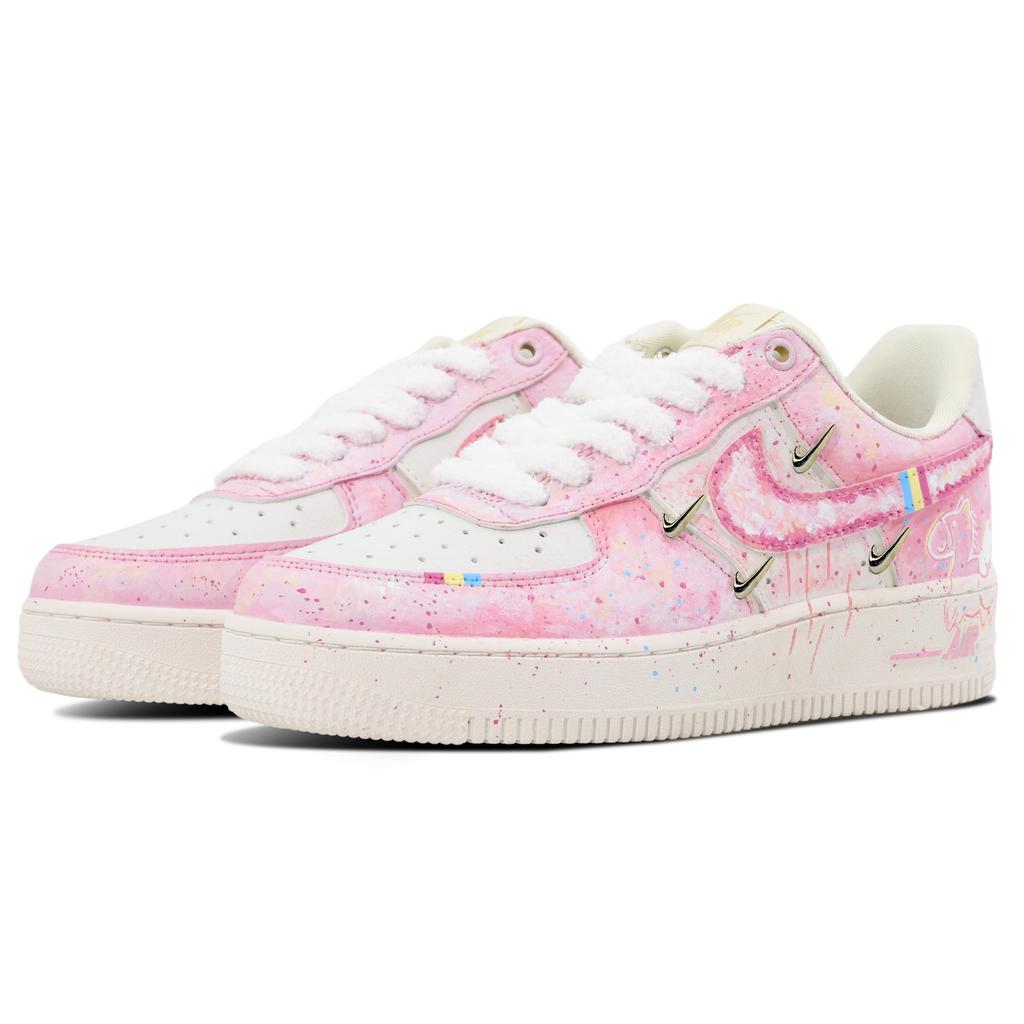 Nike Air Force 1 Low Top Skateboard Shoes Women's Pink FV3654-111(Team252-)