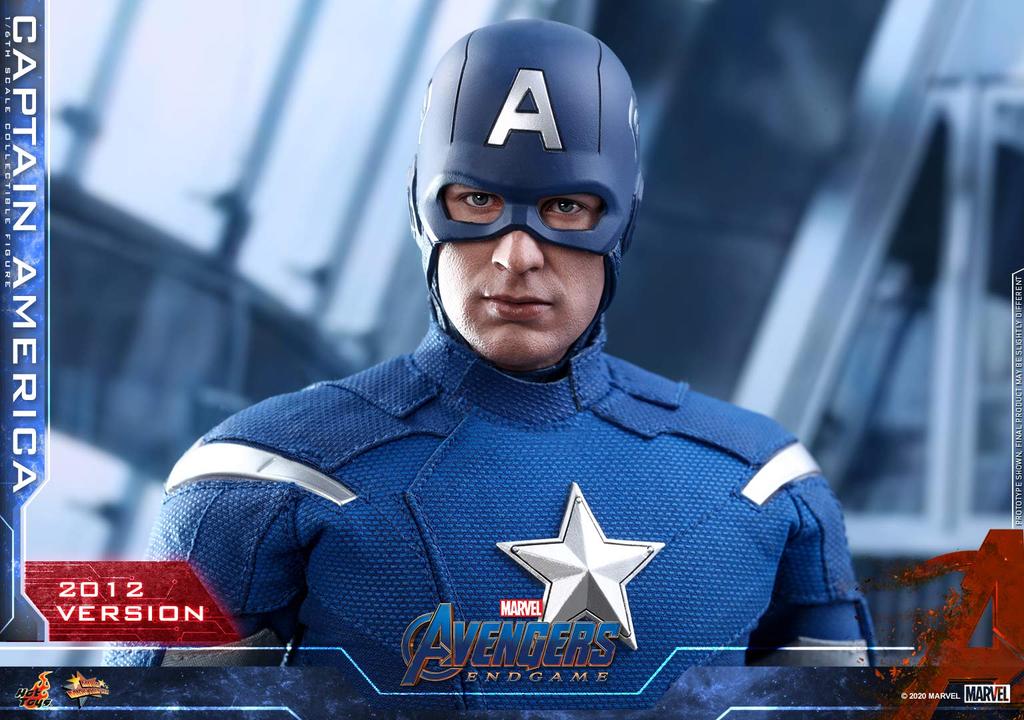 Scale Captain America Figure [Movie Masterpiece] "Avengers Endgame" 1/6 ("Avengers" Version)