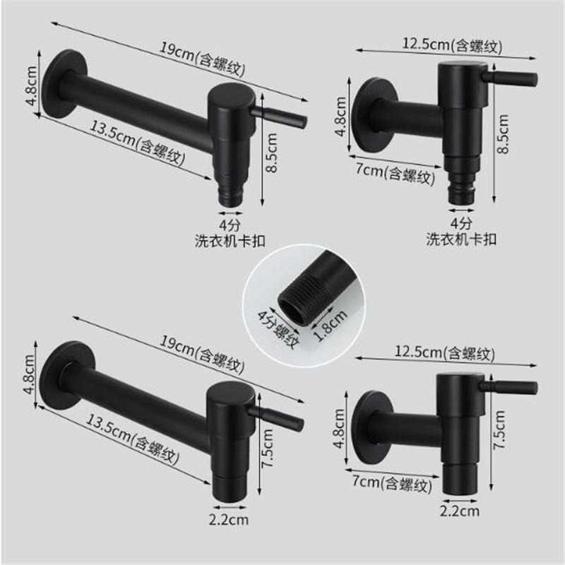 Baterie de baie Robinet din alamă Robinete de grădină în aer liber Baterie pentru mașină de spălat Mop Baterie decorativă antică de lux pentru bucătărie WC Bibcock