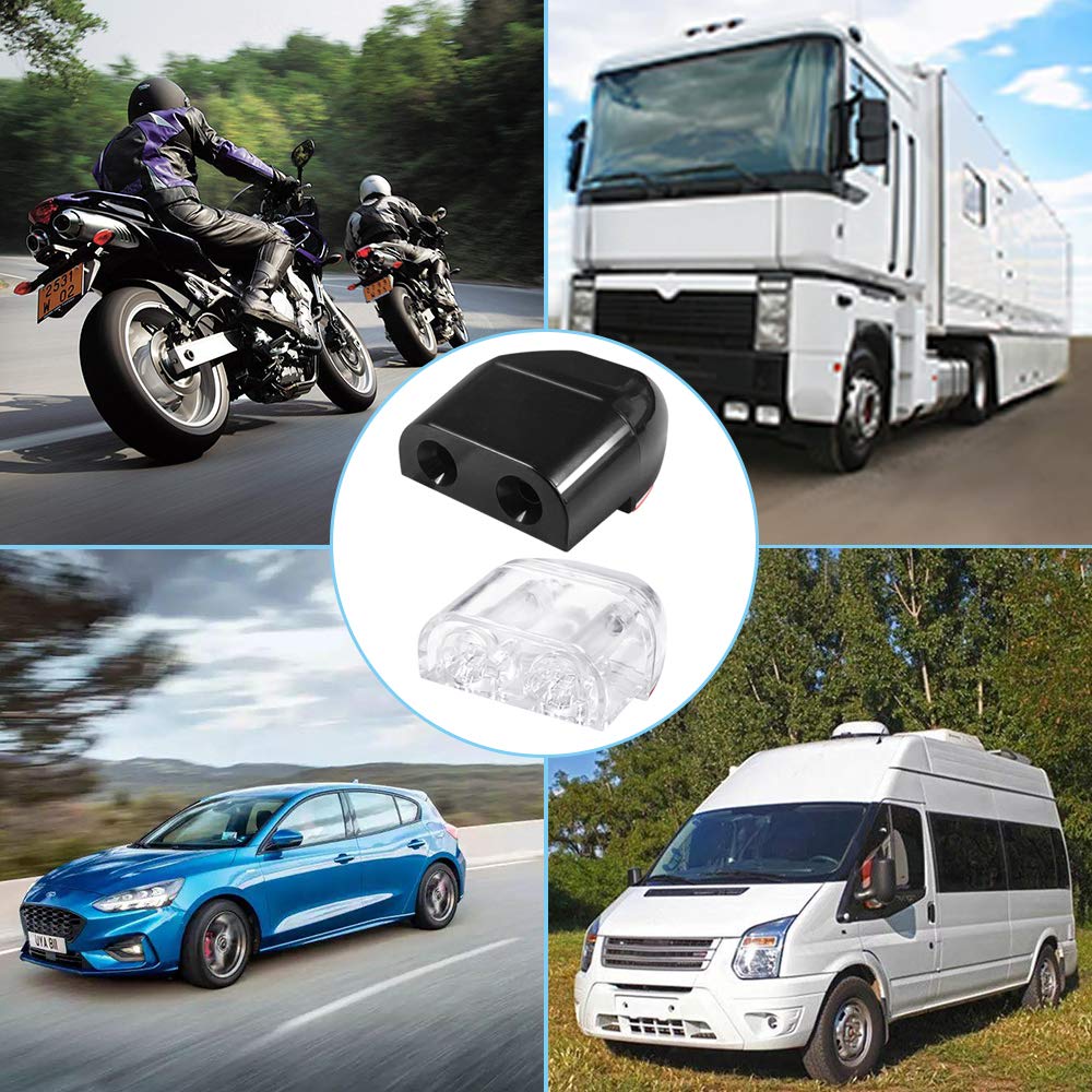 3 Pairs (6pcs) Deer Whistles FineGood Truck Motorcycle Car Plastic Deer Whistles Alarm Road