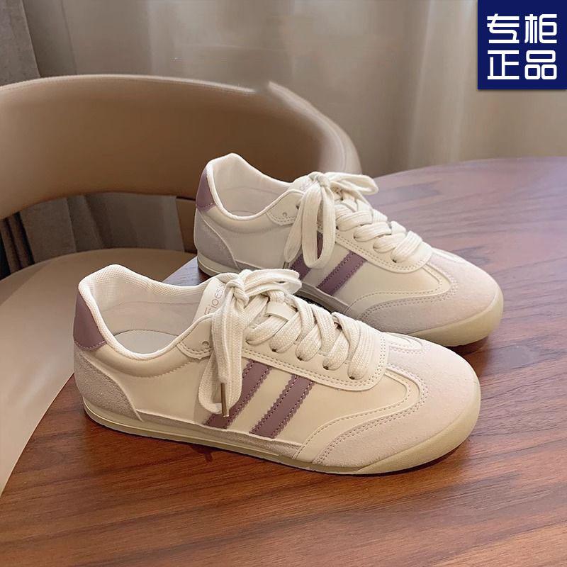 

Последние кроссовки Форреста Гампа женские летние повседневные спортивные кроссовки супер огонь кеды универсальные маленькие белые кроссовки для моральной подготовки 40 фиолетовый