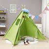 Baby Tent Child Teepee Toys Wigwam Cotton Canvas Teepee Children Tipi Play House Large Kids Tent