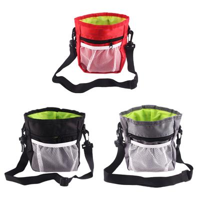 Сумка для угощения для собак - Контейнер для закусок для собачьего корма с поясным поясом плечевого ремня