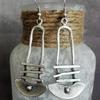Bohemian Geometric Dangle Earrings - Vintage  Jewelry for Anniversary Gift