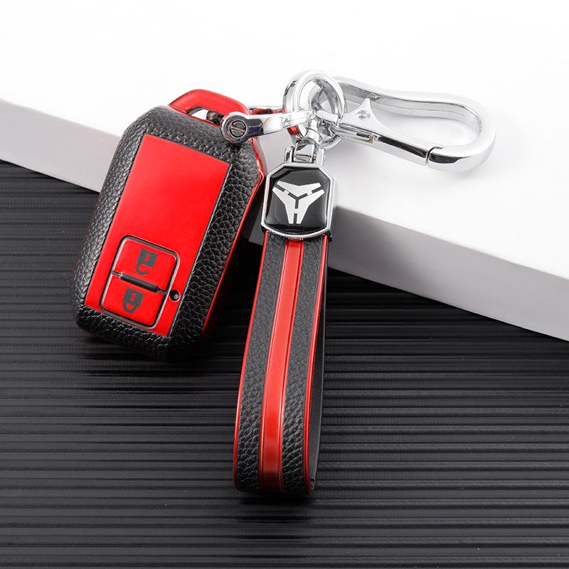 Suzuki Jimny Mazda Leather Key Case: Protective Cover for Car Keys