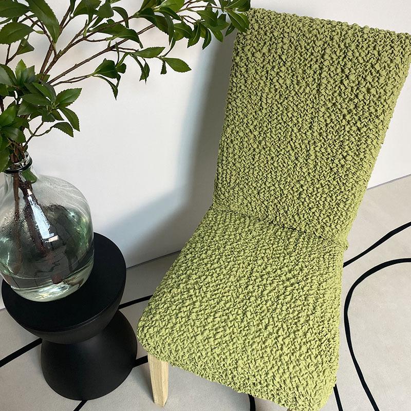 

Высококачественный чехол на стул для обеденного стола, сиденье из полиэстера-сирсакера, кремовый стул «Виндзор», универсальная эластичность для всех сезонов general purpose светло-зеленый