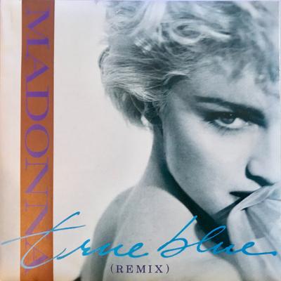 7-Zoll-Schallplatte MADONNA True Blue Remix W8550 Sire 1986 UK Dance Electronica Gebraucht