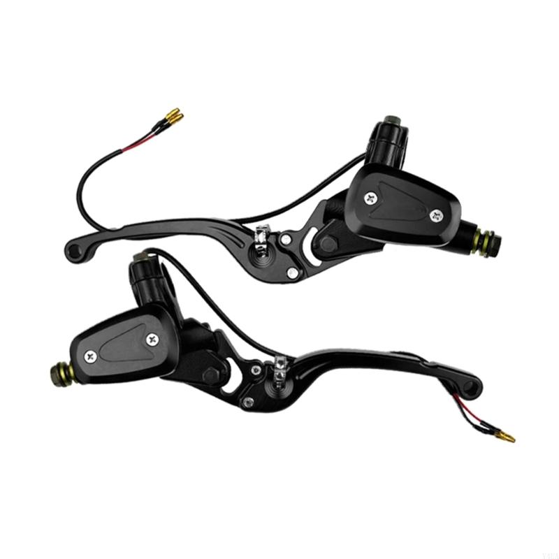 Y4UA Motorcycle Brake Cylinder Lever, Handle Brake Cylinder Clutch Lever,Hydraulic Brake Clutch