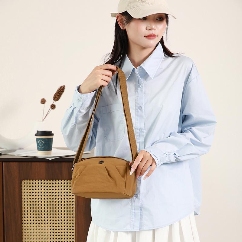 Cute Korean Style Nylon Shoulder Bag Mobile Phone Storage Purse Small Bag Handbags Wallet Bags Mini Crossbody Bag Girls