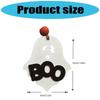 Ghostly Decorations 4PC Natural Materials Halloweens Crafts No Tool Neededs For Quick Setups And Home Styling A0KF
