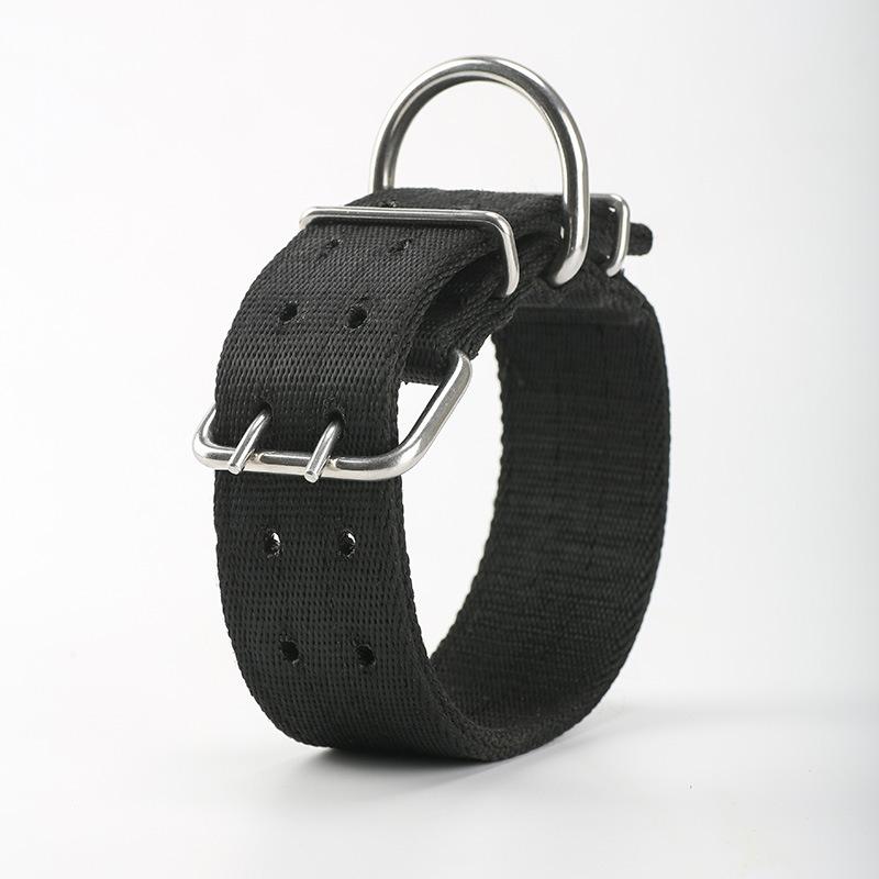

Dog Collar Tying Dog Collar Outdoor Training Adjustable Explosion-proof Neck Ring Horse Dog Bit Collar Dog Walking Collar Small (40-55CM)
